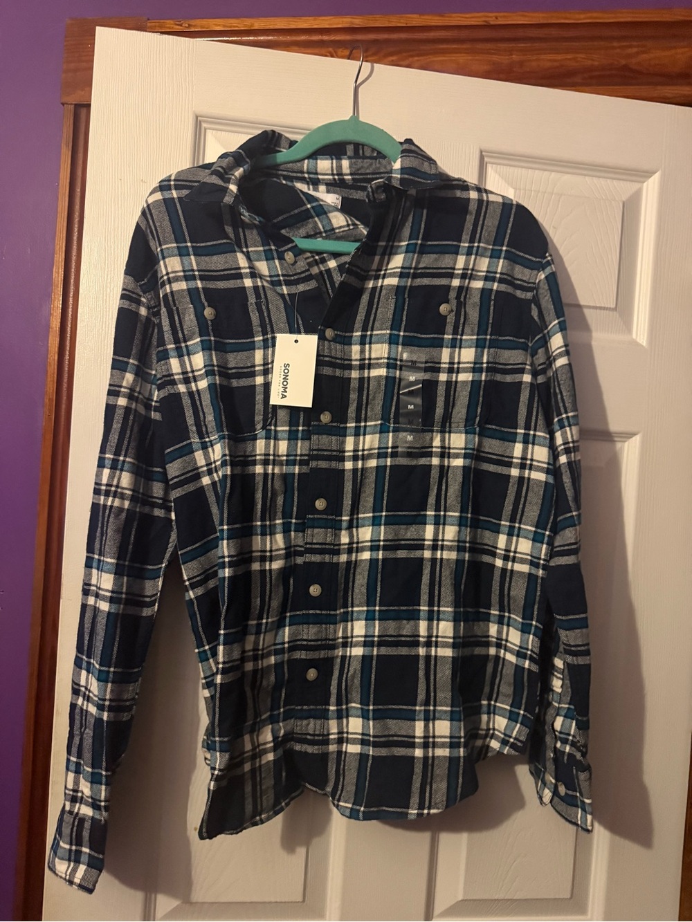 Plaid long sleeve